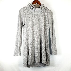 Natori Gray Cowl Neck Sweater